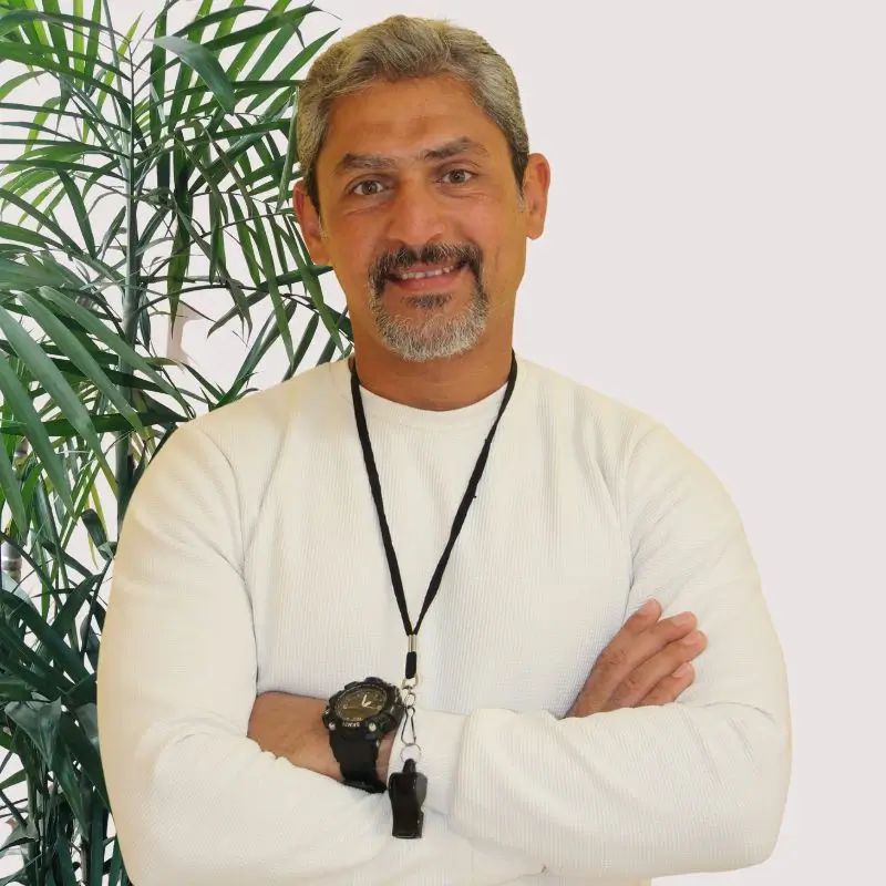 Mohamed Moubashe sports teacher