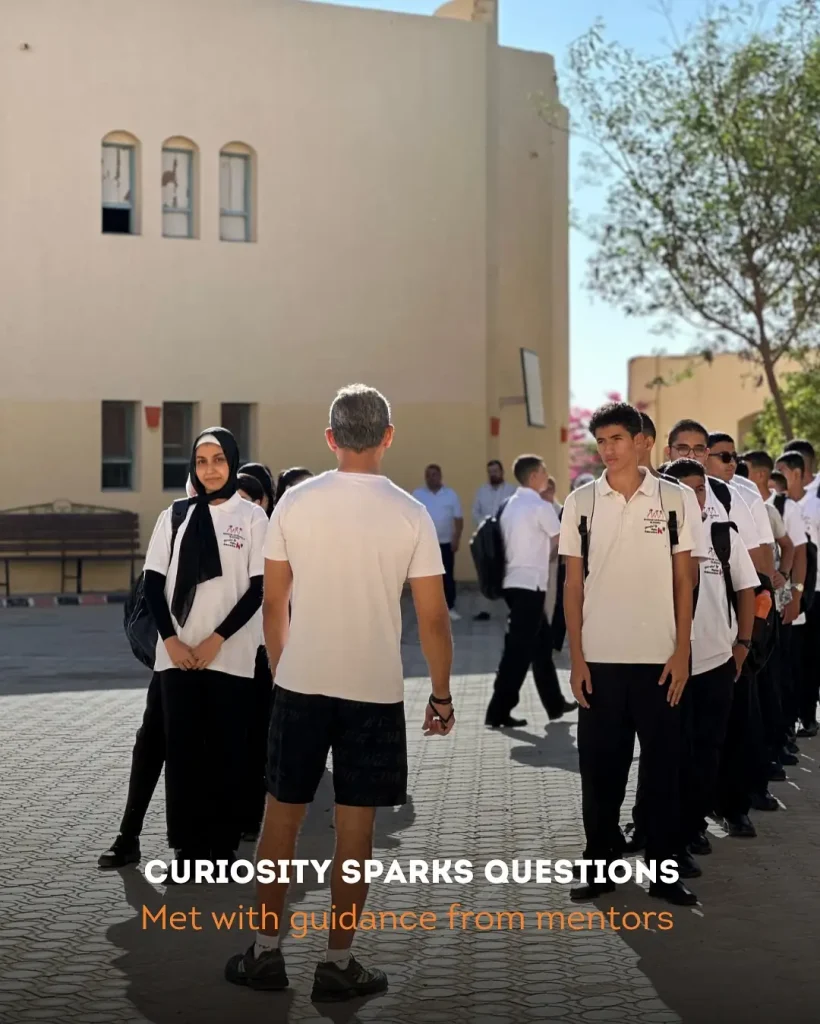 the first day of school at deutsche hotelschule el gouna 2