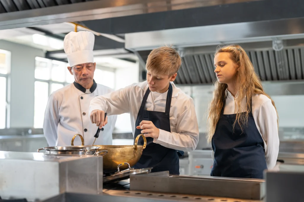 hospitality students